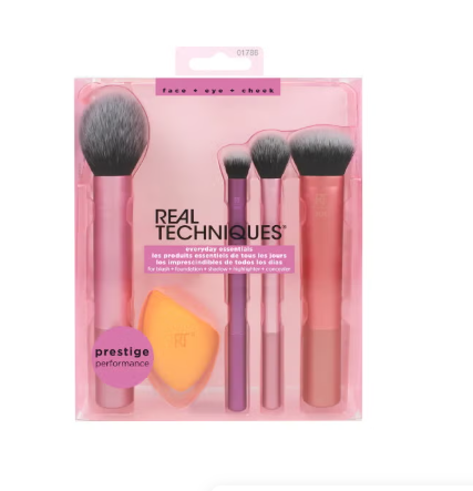 Everyday Essentials Multi Use Brush Set Multicolour real techniques