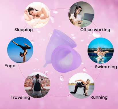 Ezycare Plus Menstrual Cup with Carry Bag 11808 Ezycare plus