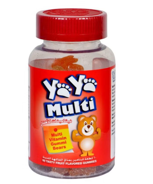 Yaya Bears Multivitamin Gummies 60's