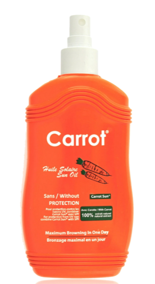 Carrot Sun Tanning Oil Spray 200ml