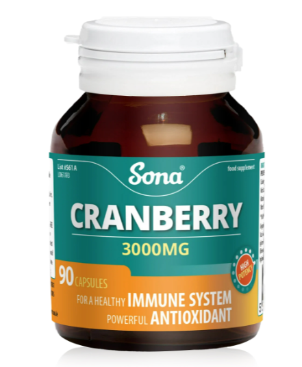Sona Cranberry - 90 Capsules