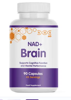 NMN NAD+ Brain Food Supplement Capsules, Pack of 90’s