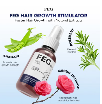 FEG Plus Hair Growth Serum 22% ( Original )