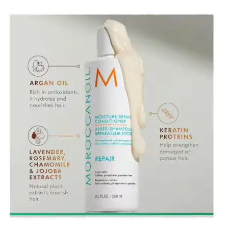 Moisture Repair Shampoo and Conditioner Bundle 250mlX2 250ml MOROCCANOIL