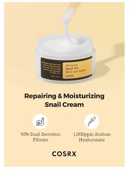 Advanced Snail 92 All In One Cream 100grams Cosrx