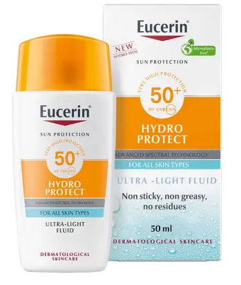 Eucerin Sun Face Hydro Protect SPF 50+ Ultra Light Fluid Sunscreen 50ml Eucerin