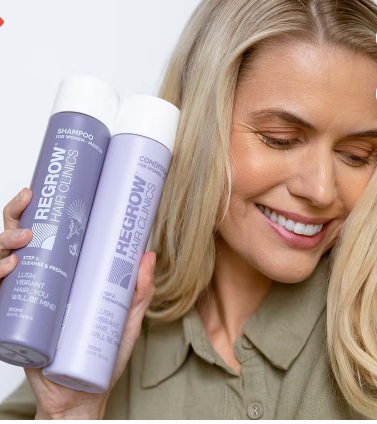 Regrow Step 2 -Strengthen & Moisturise Conditioner For Women 300ml