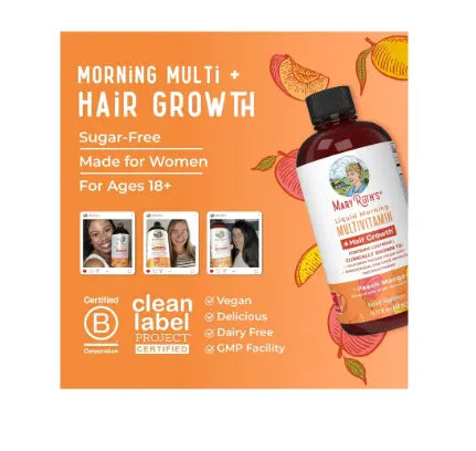 تسوق MaryRuth Organics والفيتامينات السائلة المتعددة من MaryRuth + فيتامينات Lustriva® لنمو الشعر | بيوتين 10000 ميكروجرام | فيتامين د | تم اختباره سريريًا للشعر الكثيف والتجاعيد والخطوط الدقيقة والعناية بالبشرة | الأعمار 18+ | 15.22 أونصة سائلة أونلاين ف Mary Ruth organics