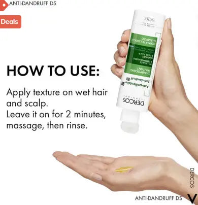 Vichy Dercos Anti Dandruff Shampoo For Normal To Oily Hair 200ml Vichy