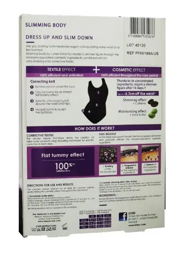 Lytess Corrective Slimming Body Black XXL Lytess
