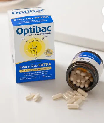 Optibac Every Day Extra Probiotic Capsules, Pack of 30's Optibac