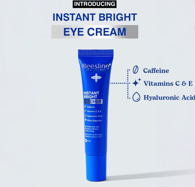 Beesline Instant Bright Eye Cream For All Skin Types 15ml