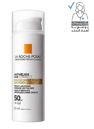 La Roche Posay Anthelios Age Correct SPF50 Anti-Ageing Invisible Sunscreen With Niacinamide 50ml