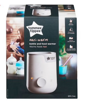 Tommee Tippee Closer To Nature Easi-Warm Electric Bottle And Food Warmer - White