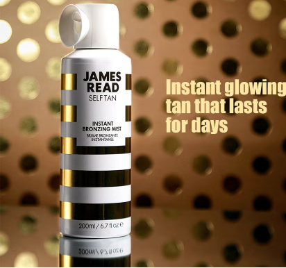 James Read Instant Bronzing Mist For Face & Body Self Tanning 200ml
