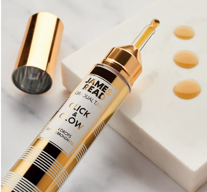 James Read Click & Glow Gradual Face Tanning Gel Drops 15ml