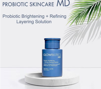 GlowBiotics Probiotic Brightening + Refining Layering Treatment Solution For Face And Neck 100ml