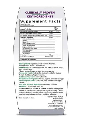 Nature's Answer Nutra Trim Max Vegetarian Capsules For Weight Management, Pack of 180’s Nature's Answer