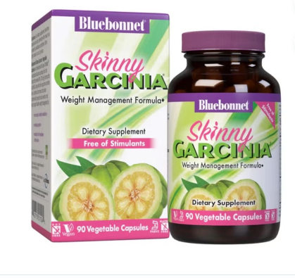 Bluebonnet Skinny Garcinia Weight Management Supplement Capsules, Pack of 90's