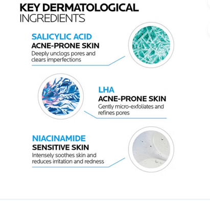 La Roche-Posay Effaclar Micro-Peeling Cleansing Gel With Salicylic Acid For Oily Skin 200ml