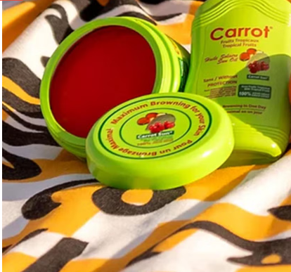 Carrot Sun Tropical Fruits Tan Accelerating Cream 350ml