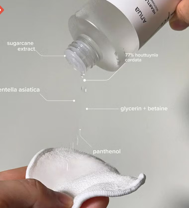 Anua Heartleaf 77% Soothing Facial Toner For Redness & Acne- Prone Skin Type 250ml Anua