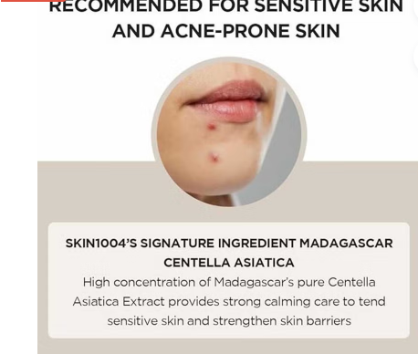 Skin1004 Madagascar Centella Ampoule Soothing Facial Serum 100ml