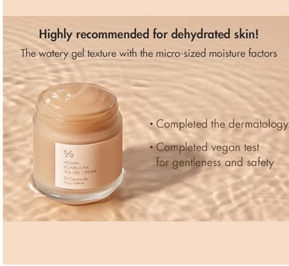 Dr. Ceuracle Vegan Kombucha Tea Gel Cream 75g Dr. Ceuracle