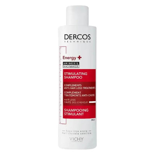 Vichy Dercos Energy+ Stimulating Anti Hair Fall Shampoo With Aminexil 200ml Vichy