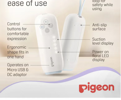 Pigeon Style GoMini Plus Single Electric Breast Pump Pigeon