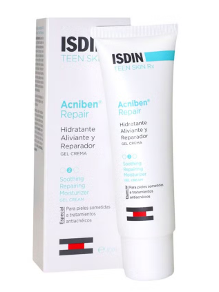 Isdin Teen Skin Rx Acniben Repair Gel Cream 40 mL
