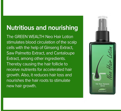 Green Wealth Neo Hair Lotion For Hair Growth 120ml