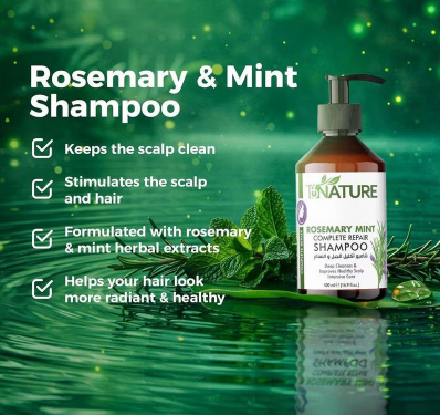 ByNature Rosemary Mint Complete Repair Shampoo 500ml