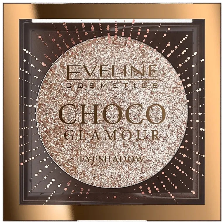 Eveline Cosmetics Choco Glamour Eyeshadow (01 Moon Sparkle) Eveline Cosmetics