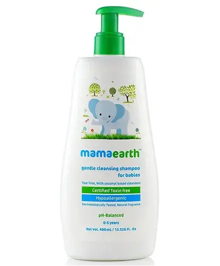 Mamaearth Gentle Cleansing Shampoo - 400mL Mama Earth
