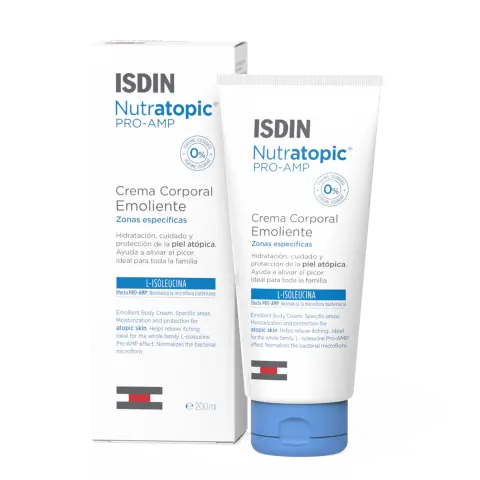 Isdin Nutratopic Pro-AMP Emollient Cream 200 mL - www.plcgcc.com