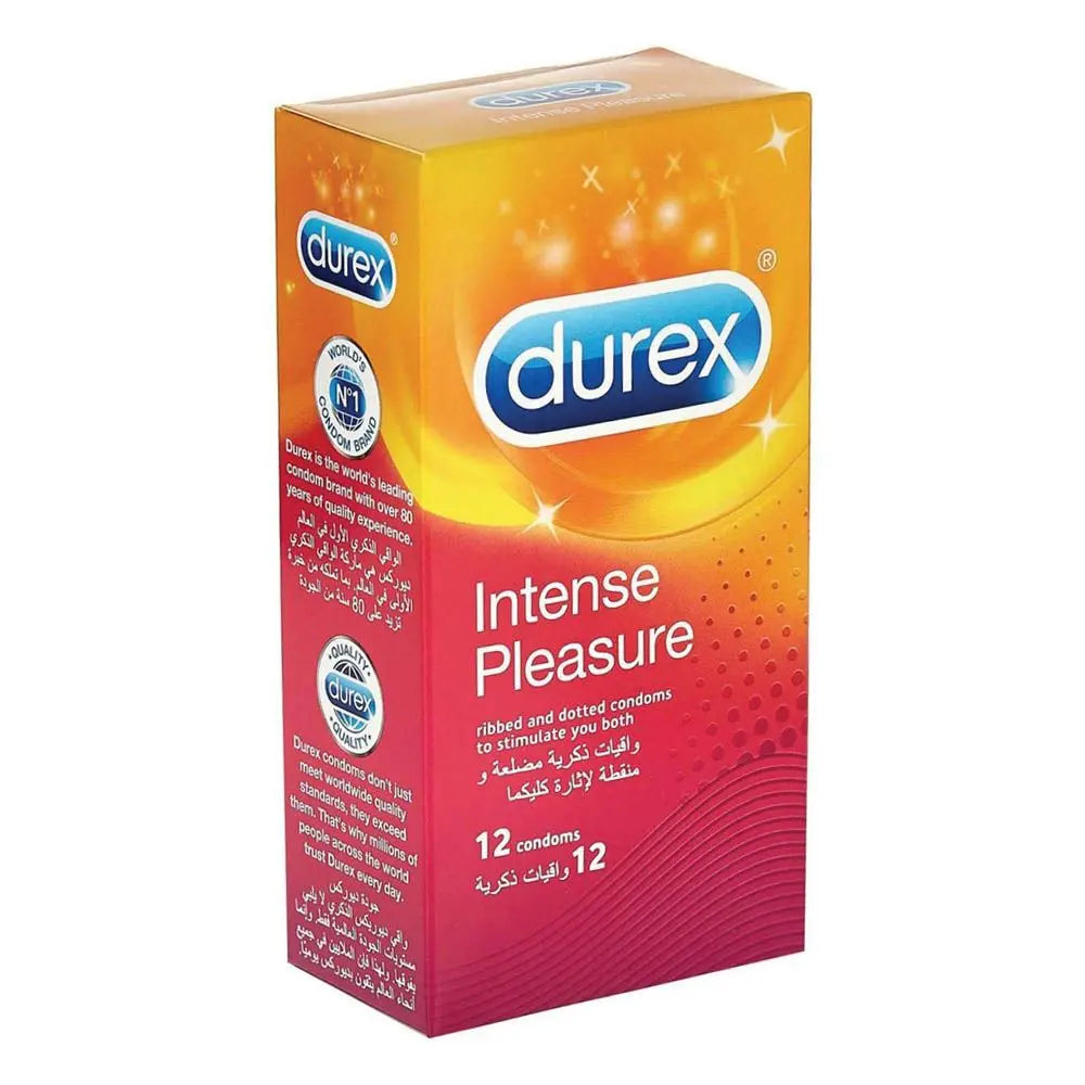 Durex Intense Pleasure Condoms 12's Durex