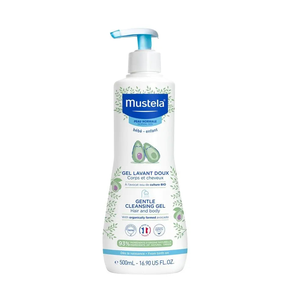 Mustela Baby Gentle Cleansing Gel For Hair & Body 500ml Mustela