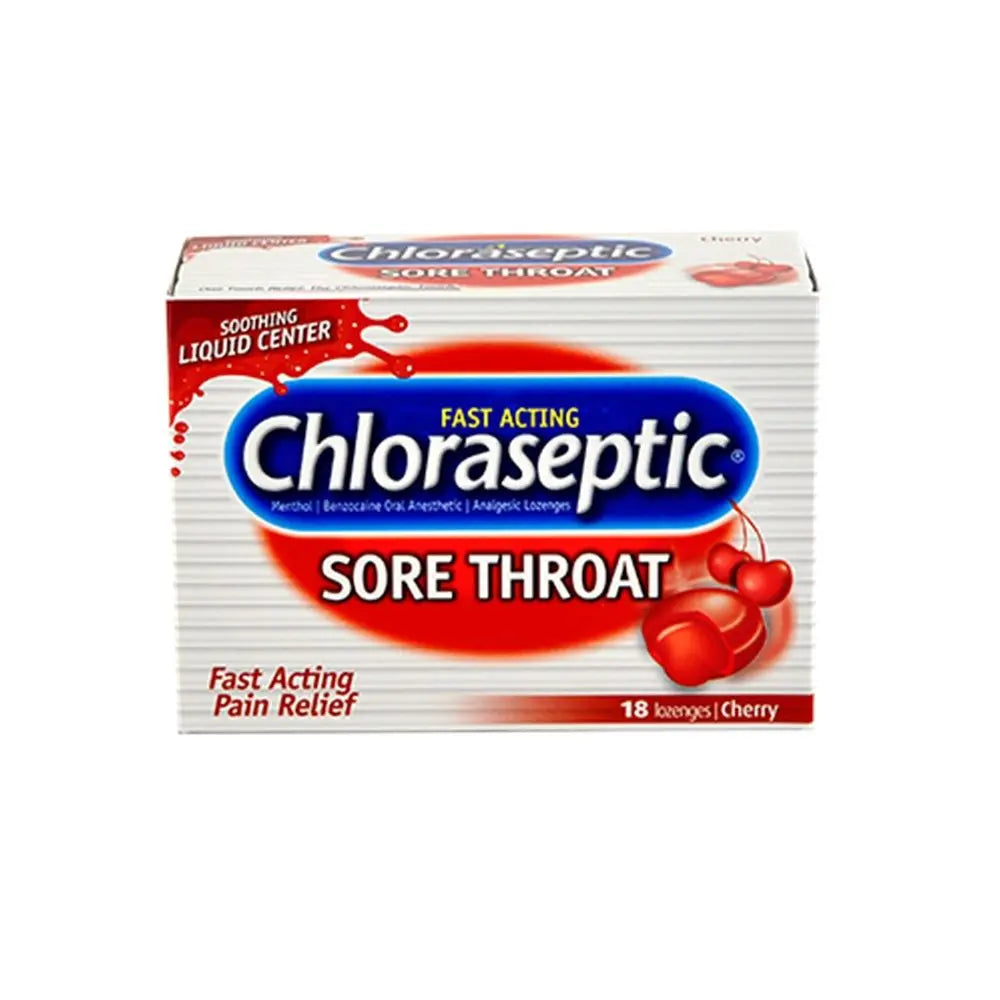 Chloraseptic Cherry Lozenges 18's Chloraseptic