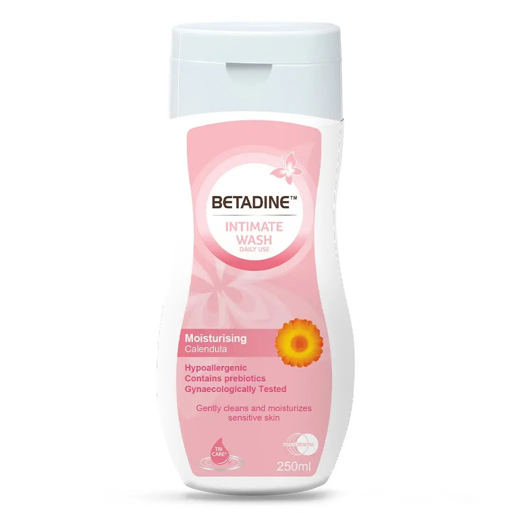 Betadine Daily Use Feminine Intimate Wash, Moisturizing Calendula 250ml Betadine
