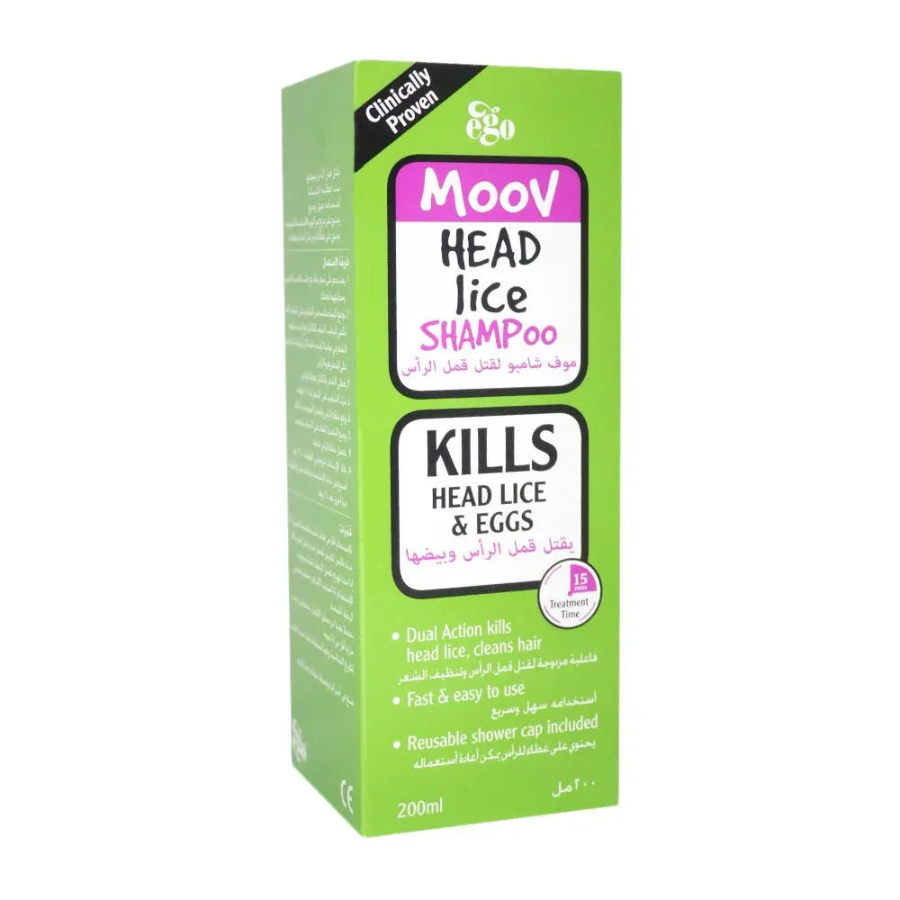 Ego Moov Head Lice Shampoo 200 mL Ego QV