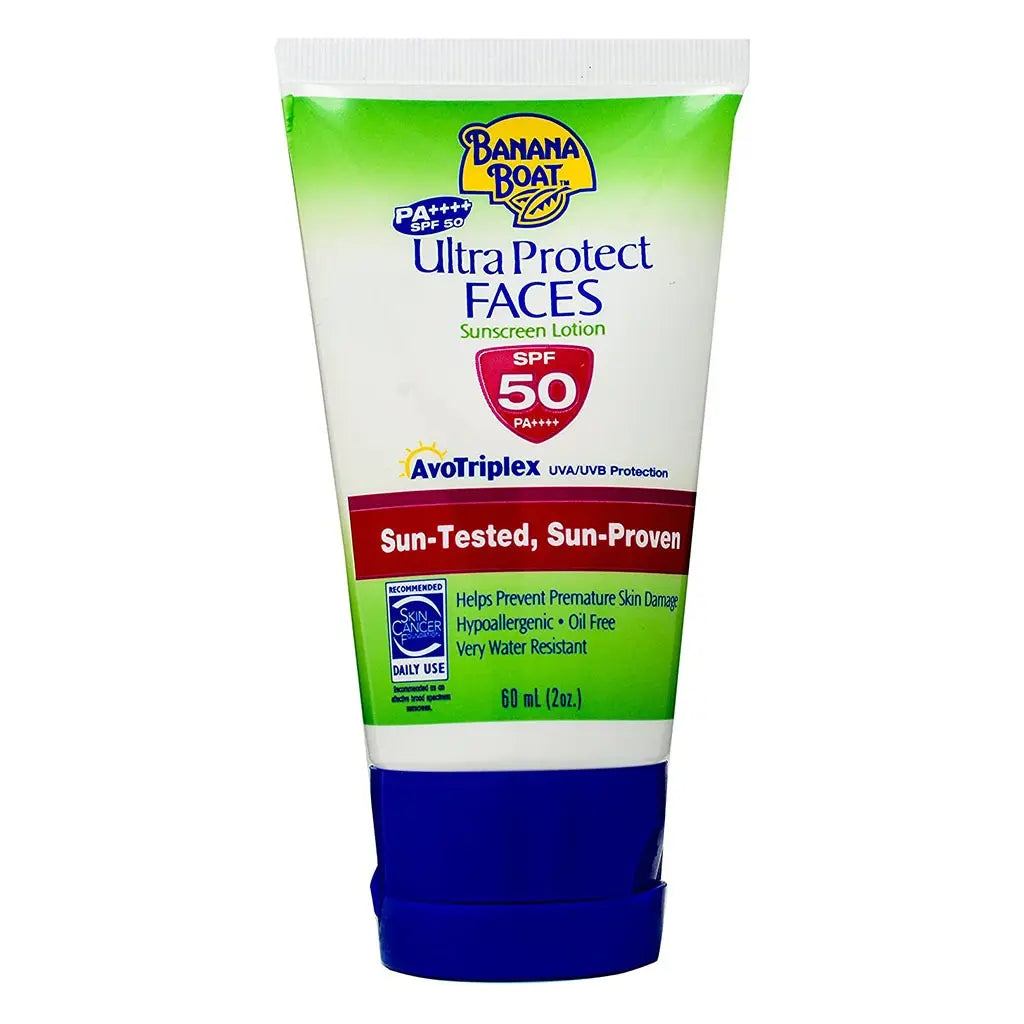 Banana Boat Ultra Protect Faces SPF50 Sunscreen Lotion 60 mL Banana Boat