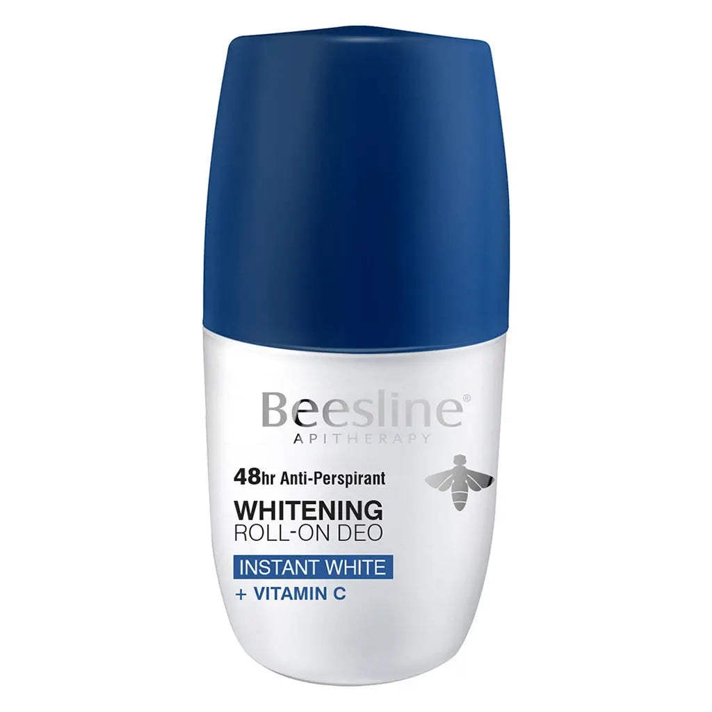 Beesline® Apitherapy Whitening Aluminium Free Deodorant Roll-On Instant White With Vitamin C 50 mL Beesline