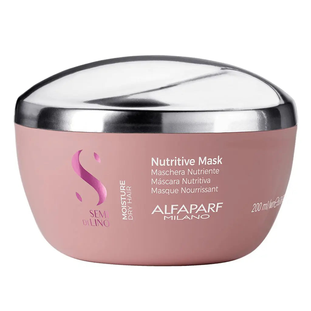 Alfaparf Milano Semi Di Lino Moisture Nutritive Mask For Dry Hair 200ml Alfaparf