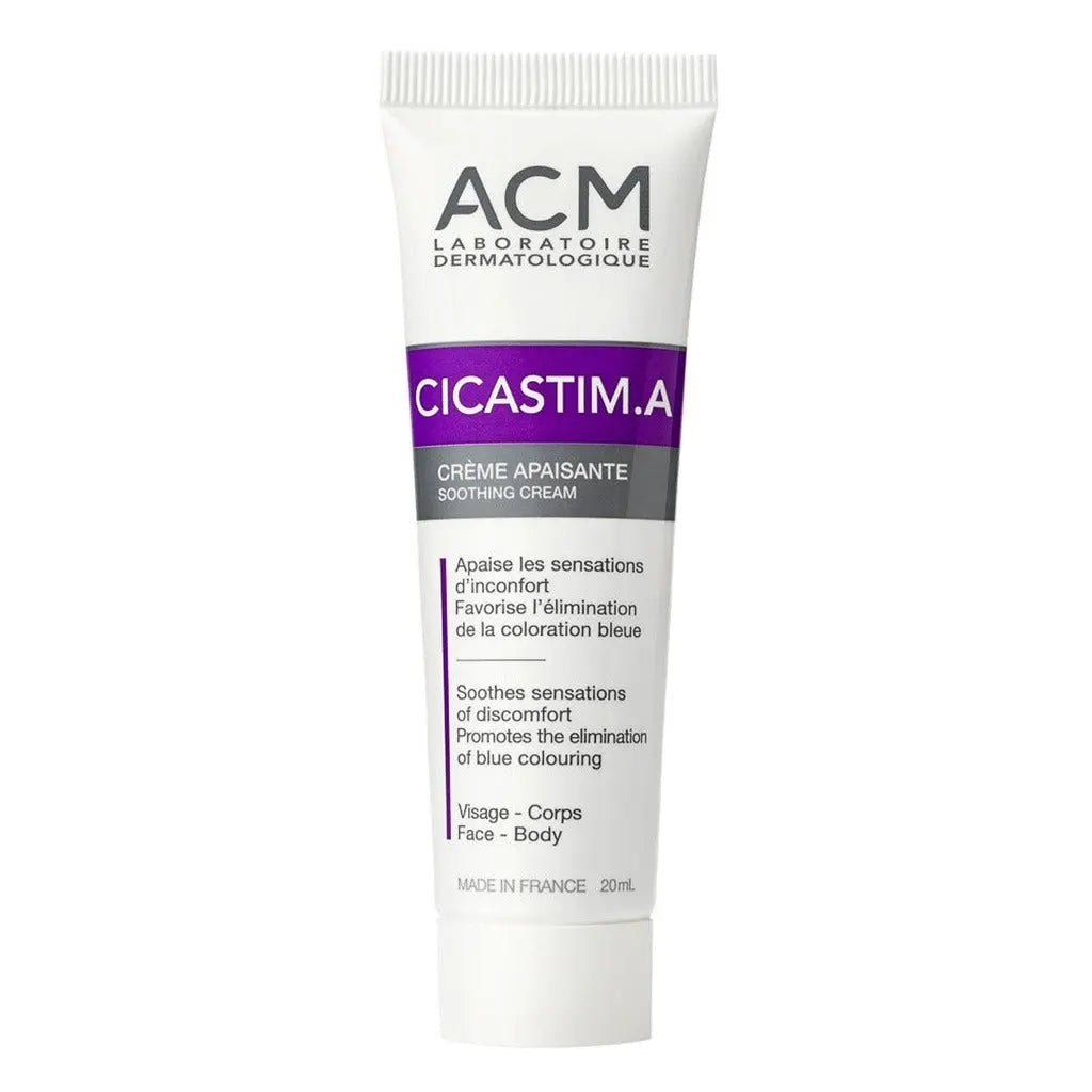 ACM Cicastim A Soothing Cream For Bruises & Contusions 20ml ACM