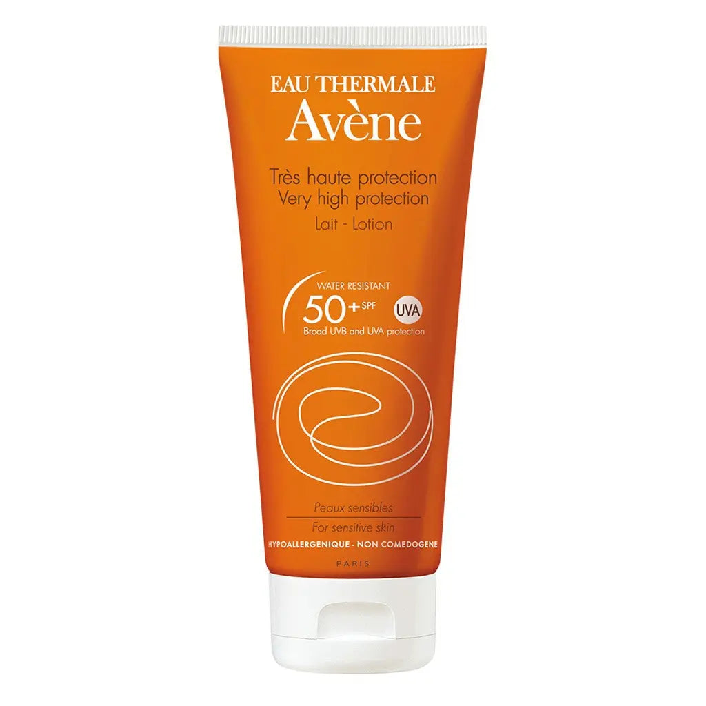 Avene SPF50+ Sunscreen Lotion For High Sun Protection 100ml Avene