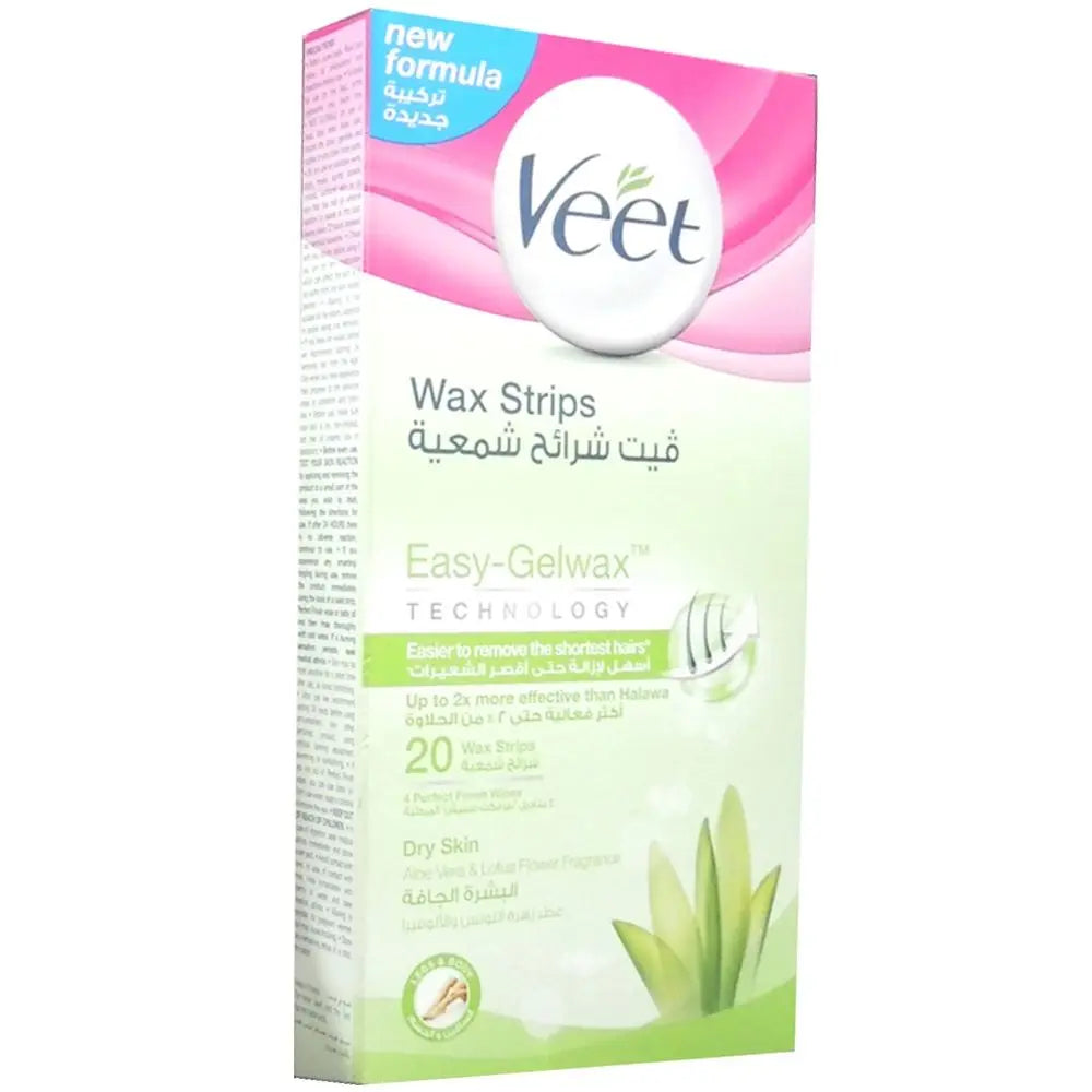 Veet Dry Skin Wax Strips 20's Veet
