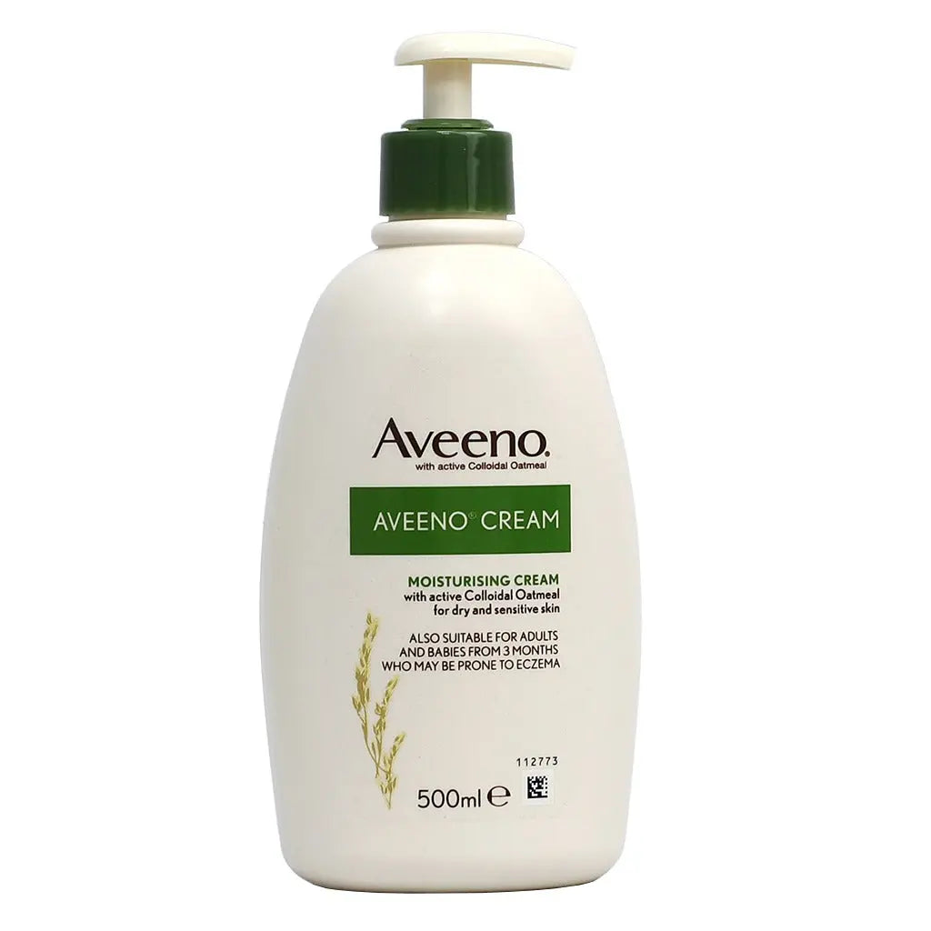 Aveeno Moisturizing Body Cream For Dry, Sensitive & Eczema Prone Skin 500ml Aveeno