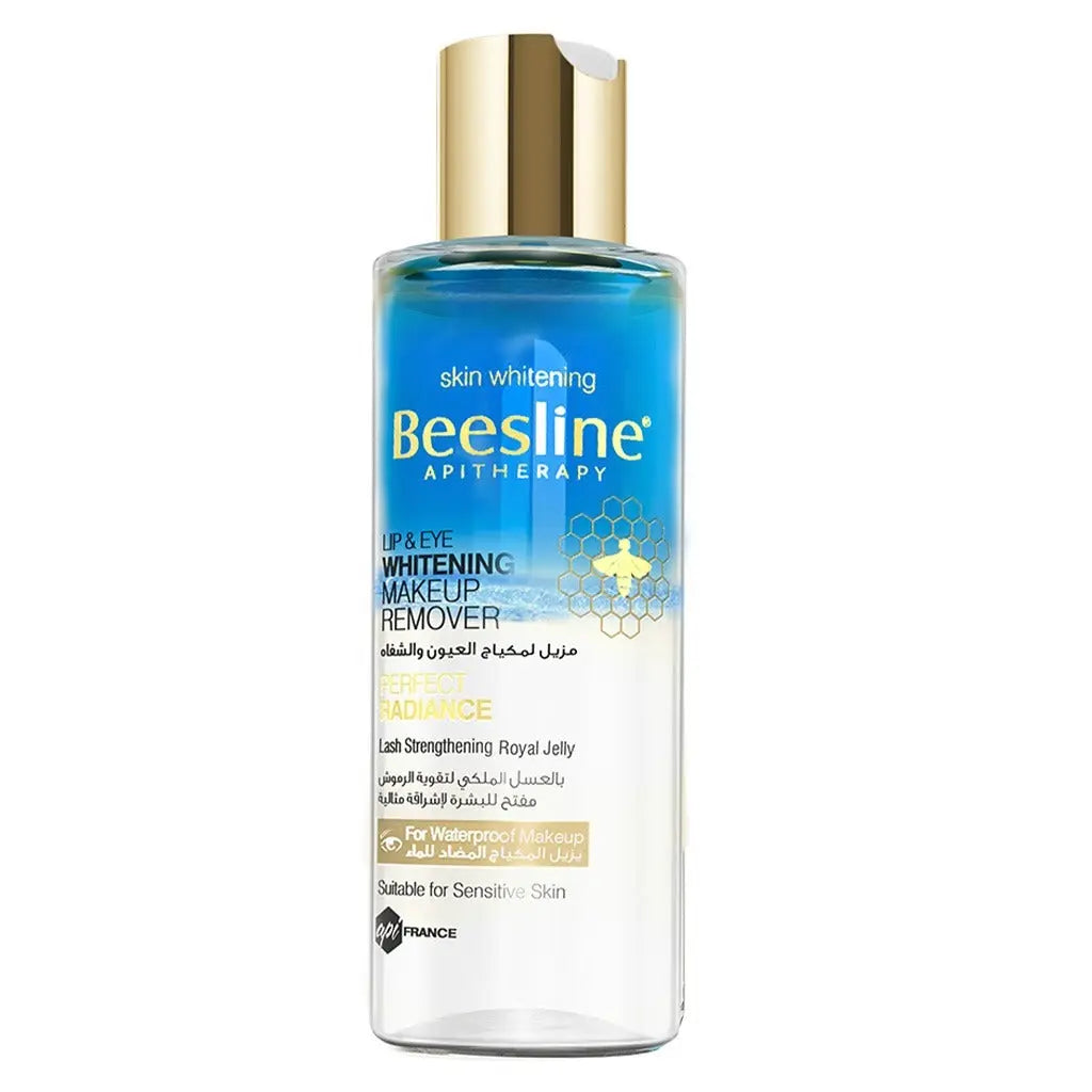 Beesline® Apitherapy Perfect Radiance Whitening Lip & Eye Makeup Remover 150 mL Beesline