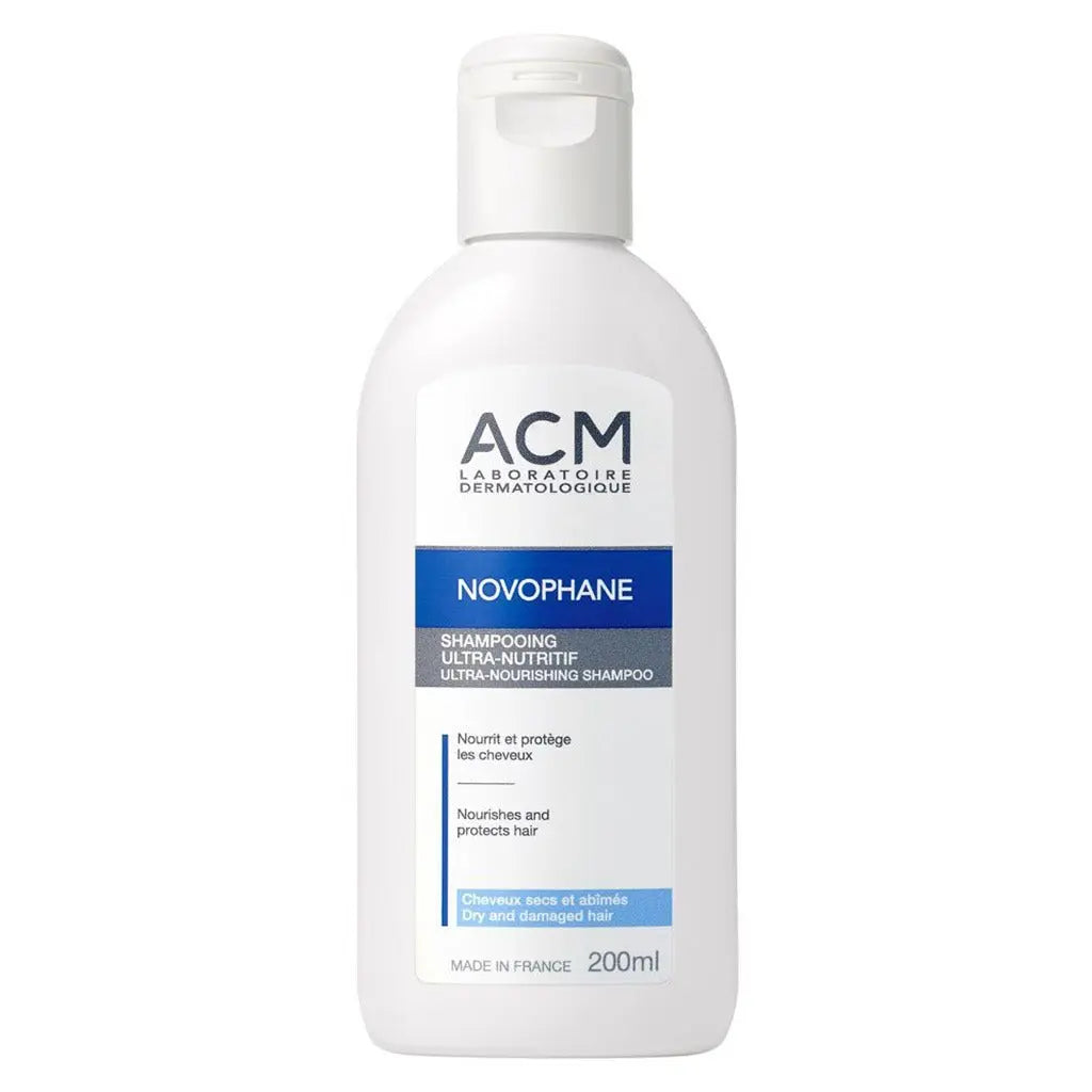 ACM Novophane Ultra-Nourishing Shampoo For Dry & Damaged Hair 200ml ACM
